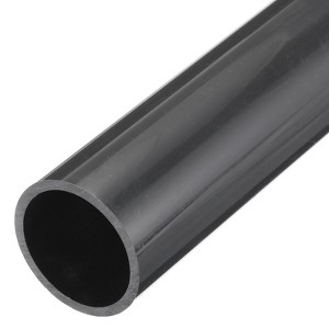 Unique Bargains High Impact Water Plumb Cable Sleeve PVC Rigid Round Pipes 20" Length - 1 of 4