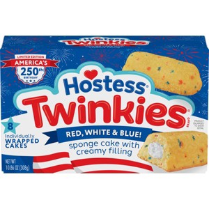 Hostess Red, White and Blue Twinkies - 10.86oz/8ct : Target