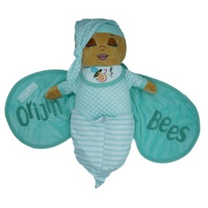 Orijin Bees Nu'Bees Plush Baby Dolls - Mint - 1 of 3