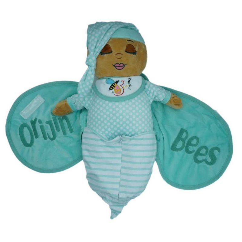 Orijin Bees Nu&#39;Bees Plush Baby Dolls - Mint, 1 of 4