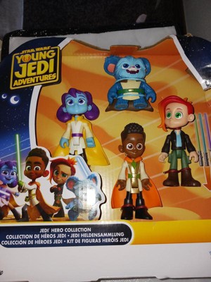 Star Wars Young Jedi Adventures, Duel de Jedi, pack de 5 figurines