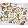 Saro Lifestyle Nutcracker Design Holiday Placemats (Set of 4) - 4 of 4