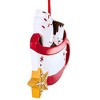 Polarx 3.5 Inch Hot Cocoa Family Of 2 Christmas Tree Ornament , Christmas Decor Snowflake Cocoa Mug (1PC) - 4 of 4
