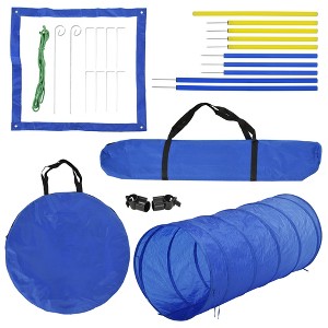 Competition Dog Agility Equipment Obstacle Course Set for Outdoor Backyard - 1 of 4