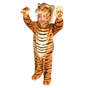 Underwraps Costumes Brown Plush Tiger Costume Infant - 1 of 4