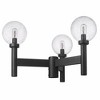 Z-Lite Laurent 3 - Light Post Light in  Black - 2 of 4