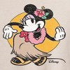 Women's - Disney - Hula Minnie Oversized Graphic T-Shirt - 2 of 4