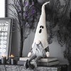 FURNIinspire Decorative Objects Fabric Sitting Gnome With Ghost Hat, Holiday Decor, Party Decorations, Doll Furniture, Multicolored, 4"*8.3"*31.5" - 3 of 4