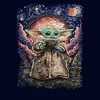 Men's Star Wars The Mandalorian The Child Starry Night T-Shirt - 2 of 4