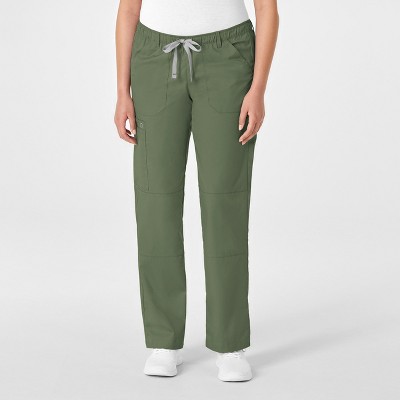 Wink WonderWORK Women's Straight Leg Cargo Scrub Pant