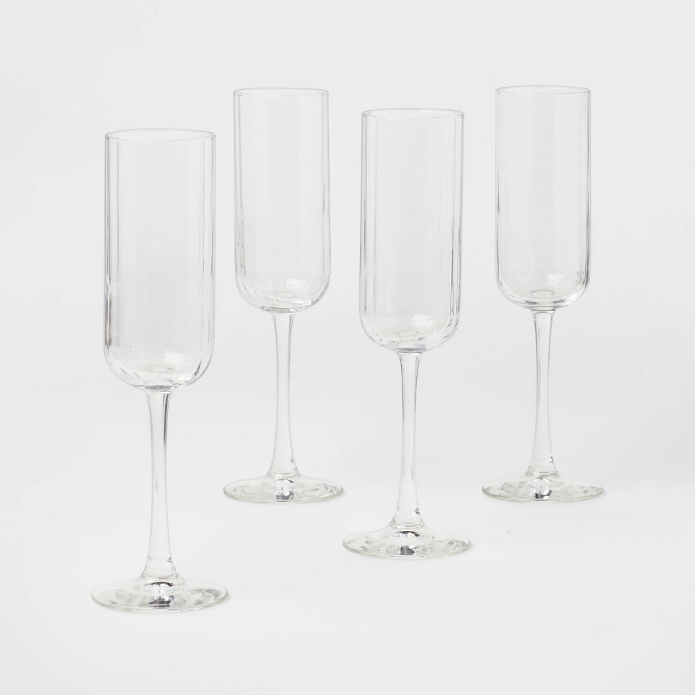 4pk Saybrook Champagne Drinkware Set - Threshold