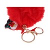 Unique Bargains Christmas Keychain with Double Ring and Lobster Clasp Alloy 2.76" 1 Pc - 3 of 4