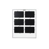 15" x 18" Six Opening Live Laugh Love Raised Word Collage Photo Display Gray - New View - 2 of 3
