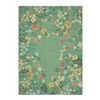 Hallway Runner Rug, Non-Slip Washable Bathroom & Kitchen Runner Rug, Low-Pile Soft Botanical Runner Rug for Girls' Bedroom, Laundry Room, Bedside - 2 of 4