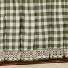 Buffalo Check Plaid Gingham Window Curtains by Sweet Home Collection® - 3 of 3