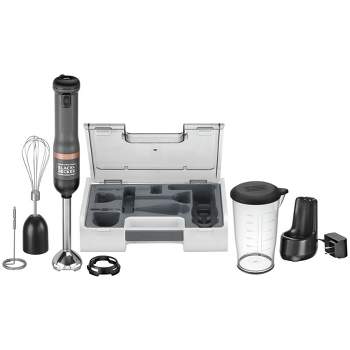 Courant 2-speed Hand Blender With Stainless Steel Leg - Black : Target