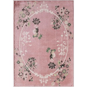 Rugs America Hanna Floral Transitional Area Rug - 1 of 4
