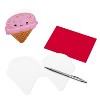 10ct All Occasion Stationery Cards Sweet Ice Cream - 2 of 4