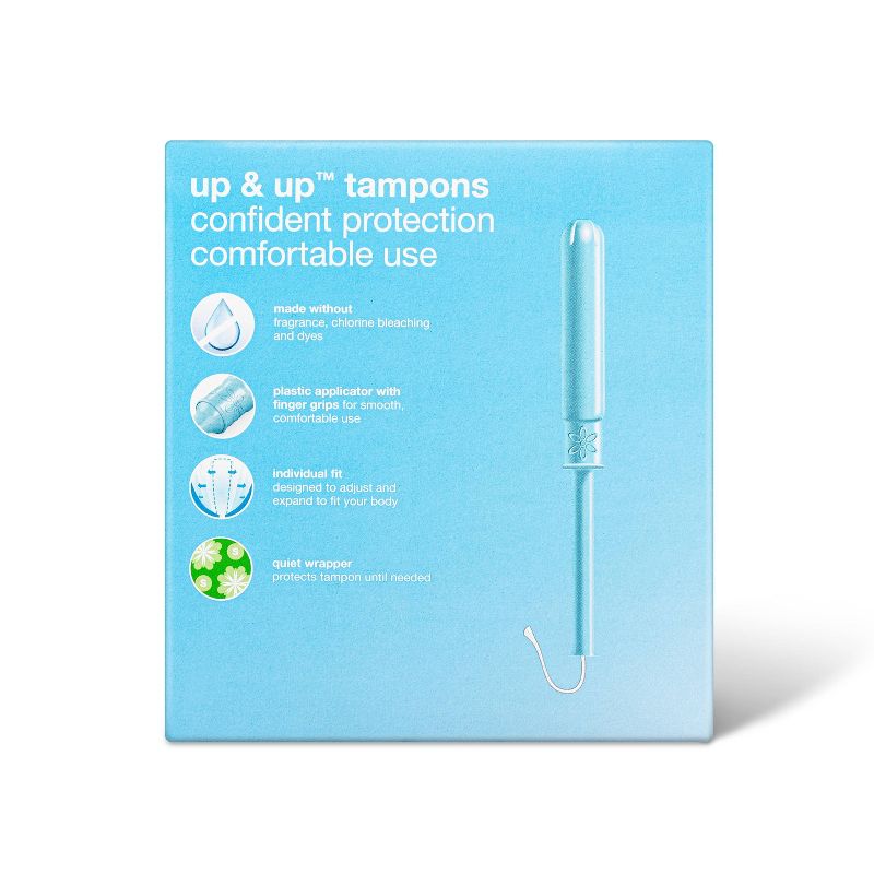 Tampons - Super Absorbency - Plastic - 36ct - up &#38; up&#8482;, 3 of 5