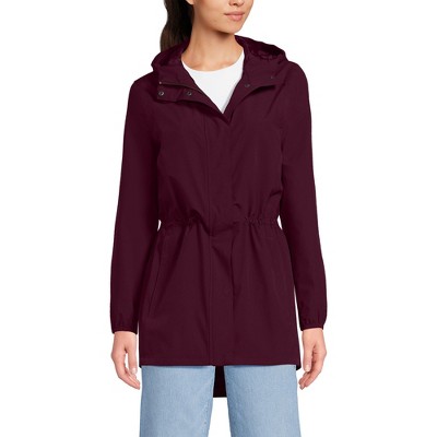 Lands' End Women's Squall Packable Waterproof Raincoat