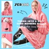 Inhand Wearable Blanket Hoodie for Adult Flannel Oversized Hoodie Sweatshirt Blanket with Pockets Birthday Gifts for Women - 4 of 4