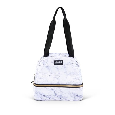 handbag with insulated compartment