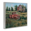 Stupell Industries Peaceful Farmland Truck Barn Scene Framed Giclee Art - 2 of 4
