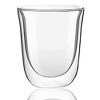 JoyJolt Levitea Double Walled Glass - Set of 2 Tumbler, Barware, Drinkware, Glassware - 8.4-Ounces - 3 of 4