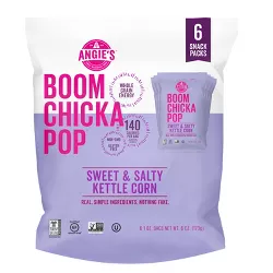 Angie's Boomchickapop Sweet & Salty Kettle Corn - 1oz 6ct