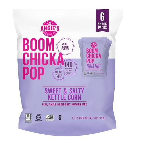 Angie's BOOMCHICKAPOP Sweet & Salty Kettle Corn - 1oz/6ct - image 1 of 4
