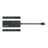 Manhattan® 7-Port USB-A 3.0 Hub in Black - 2 of 4