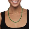Ross-Simons 70.00 ct. t.w. Emerald Bead Necklace in 14kt Yellow Gold With Magnetic Clasp - 2 of 4