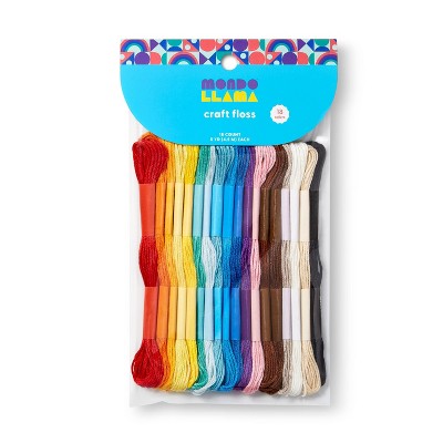 18ct Craft Floss Set - Mondo Llama™