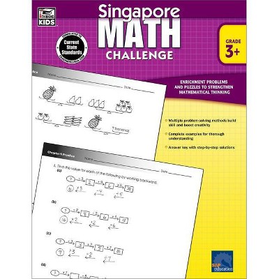 Singapore Math Challenge, Grades 3 - 5 - (Paperback)