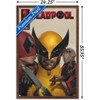 Trends International Marvel Deadpool & Wolverine - Homage Cover Wolverine Kisses Framed Wall Poster Prints - 3 of 4