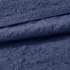 Sapphtopaz 3-Piece Reversible Quilt Set, Cottage-Inspired Stitch Pattern Sheet Set, Bedding Comforter Set for Women, Men, Kids & Teens - 4 of 4