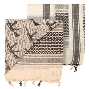 Mafoose Premium Shemagh Keffiyeh Head Neck Scarf Wrap 43" x 41" - 1 of 2