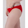 Hanes Originals Women’s Bikini Underwear, Breathable Stretch Cotton, 6-Pack - 2 of 4