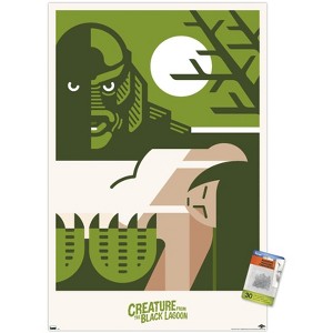 Trends International Creature from the Black Lagoon - Graphic Unframed Wall Poster Prints - 1 of 4