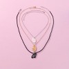 Bff Necklace for 3 Trio Sun Moon Star Friendship Puzzle Matching Necklaces for Best Friends 3 Sisters Forever Jewelry Gifts - 3 of 4