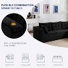 MAXYOYO Modular Sectional Sofa Couch, L Shaped Modern Cloud Couch with 1 Ottoman, Sofa in A Box - 4 of 4