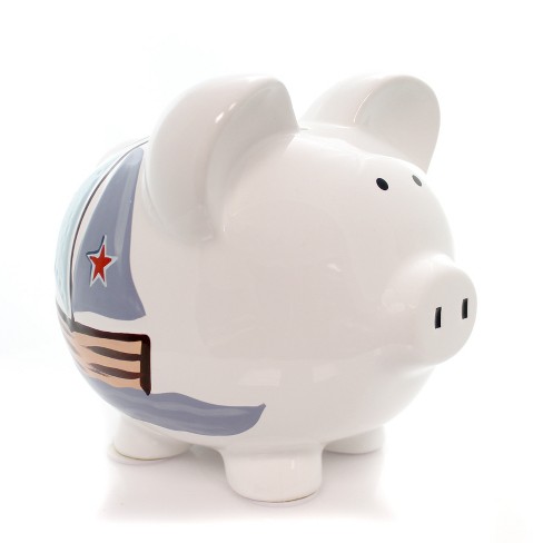 Minachting Toestemming Min Bank Nautical Bank Large - One Ceramic Piggy Bank 7.5 Inches - Hand Painted  - 36824 - Ceramic - Blue : Target