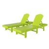 WestinTrends Dylan Classic Adirondack Poly Reclining Chaise Lounge (Set of 2pcs) - 4 of 4