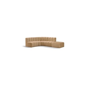 Meridian Furniture,Arc Velvet Modular Sofa - 1 of 4