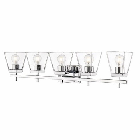 Z-Lite Lauren 5 - Light Vanity in  Chrome - image 1 of 4