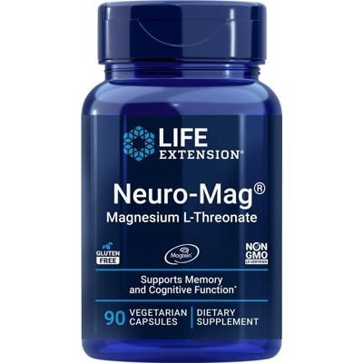 Neuro-Mag Magnesium L-Threonate by Life Extension  -  90 VegCap