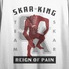 Godzilla Vs. Kong The New Empire Skar-King Reign Of Pain Crew Neck Short Sleeve Women's White Crop Top - 2 of 3