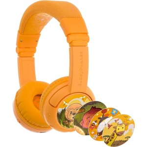 ONANOFF BuddyPhones Play+, Foldable Bluetooth Kids Headphones with Microphone - 1 of 4