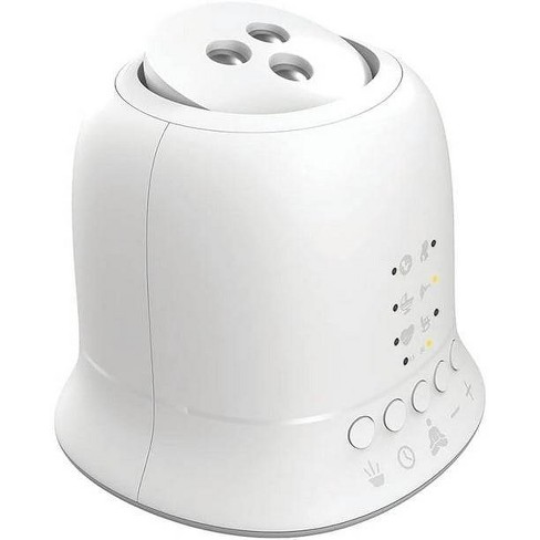 Portable White Noise Machine Baby with 17 Soothing Sounds | 8 Night Lights  | USB Rechargeable | Travel Size for Sleeping & On The Go - Nursery Babies