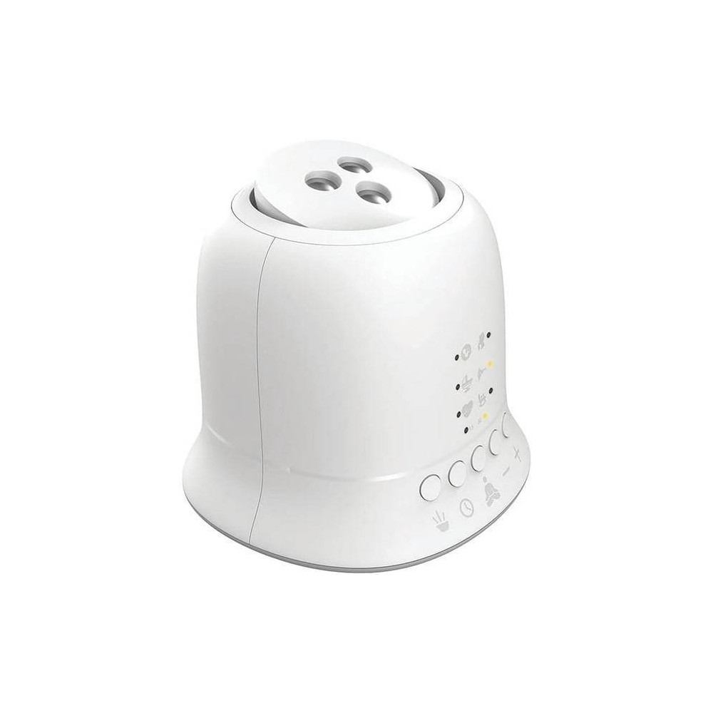 HoMedics Baby Sound Machine and Sleep Soother with Projection Night Light and 6 Soothing Sounds.